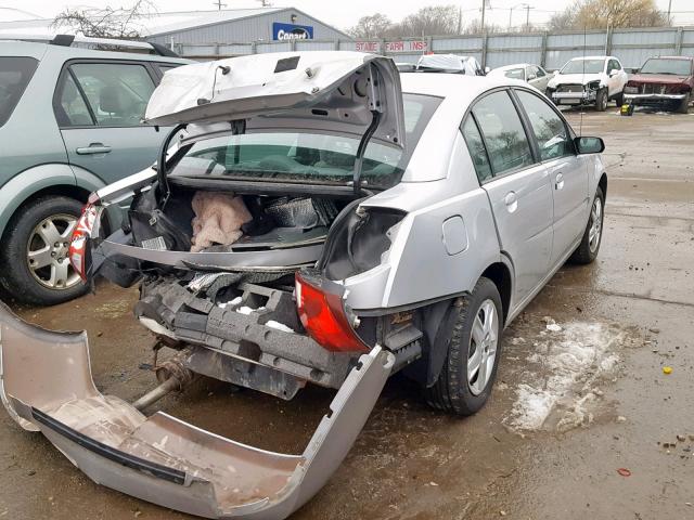 1G8AJ55F56Z153595 - 2006 SATURN ION LEVEL SILVER photo 4