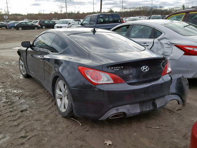 KMHHT6KD5CU069059 - 2012 HYUNDAI GENESIS CO BLACK photo 3