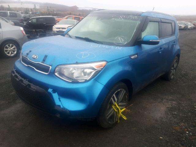 KNDJX3A53G7391691 - 2016 KIA SOUL ! BLUE photo 2