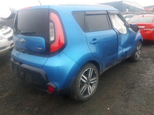 KNDJX3A53G7391691 - 2016 KIA SOUL ! BLUE photo 4