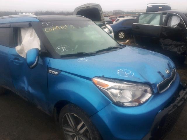 KNDJX3A53G7391691 - 2016 KIA SOUL ! BLUE photo 9