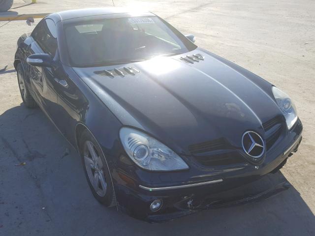 WDBWK54FX6F114186 - 2006 MERCEDES-BENZ SLK 280 BLUE photo 1