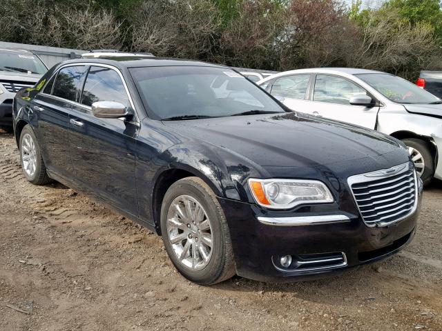 2C3CCAET8DH585168 - 2013 CHRYSLER 300C BLACK photo 1