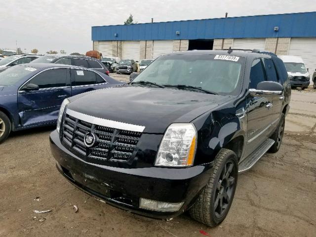 1GYFK63817R134671 - 2007 CADILLAC ESCALADE L BLACK photo 2