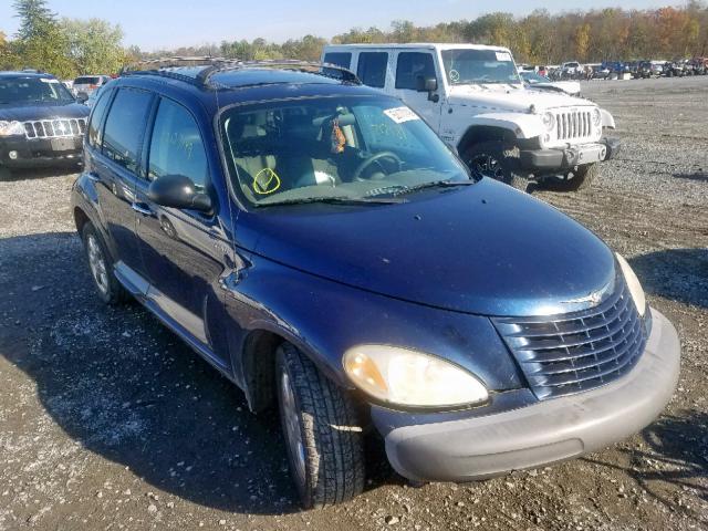 3C8FY68B62T370529 - 2002 CHRYSLER PT CRUISER BLUE photo 1