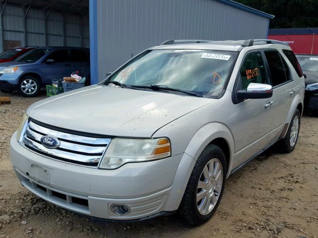 1FMDK03W98GA07247 - 2008 FORD TAURUS X L BEIGE photo 2