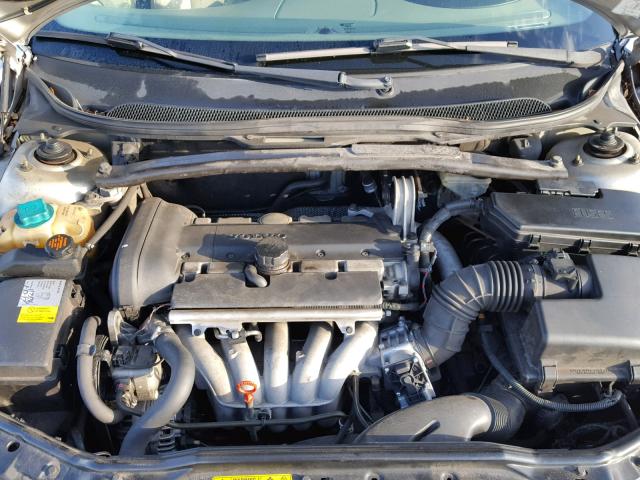YV1RS61R222174378 - 2002 VOLVO S60 SILVER photo 7