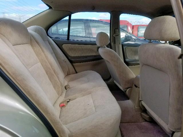 1N4DL01D3XC238837 - 1999 NISSAN ALTIMA XE GOLD photo 6