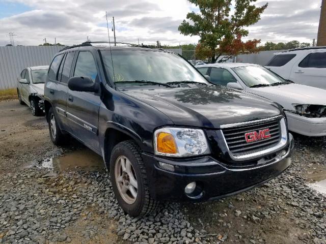 1GKDT13S552138872 - 2005 GMC ENVOY BLACK photo 1