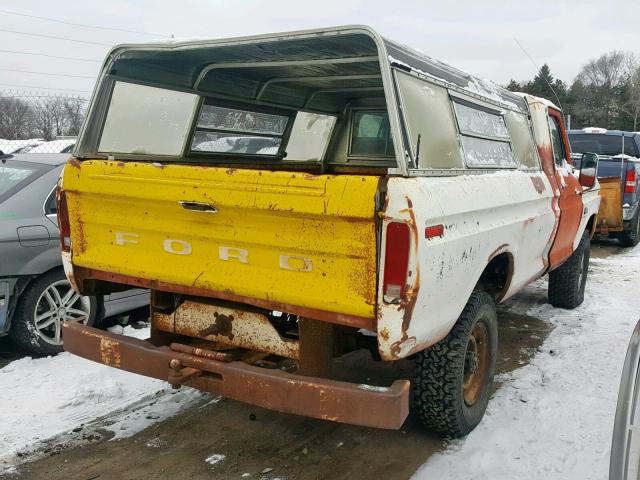 F26YCU49892 - 1974 FORD PICKUP WHITE photo 4