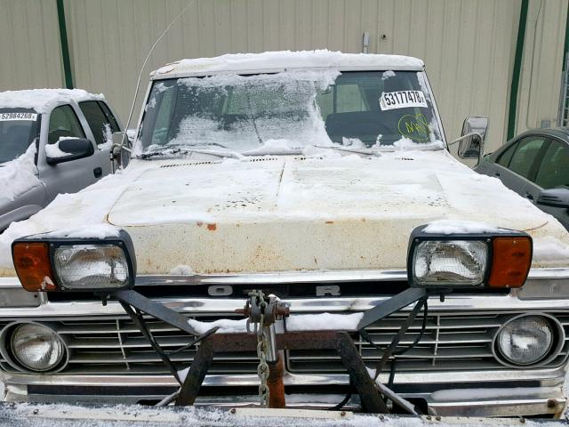 F26YCU49892 - 1974 FORD PICKUP WHITE photo 7