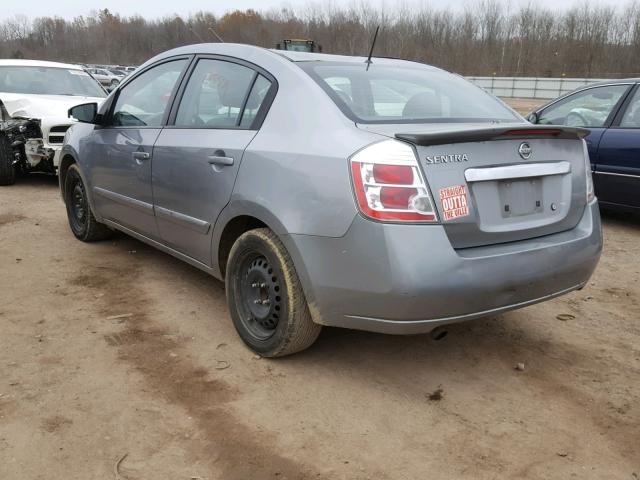 3N1AB6AP5BL714986 - 2011 NISSAN SENTRA 2.0 GRAY photo 3