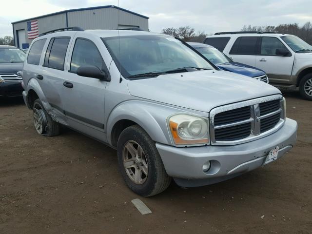 1D4HD48N56F102529 - 2006 DODGE DURANGO SL SILVER photo 1