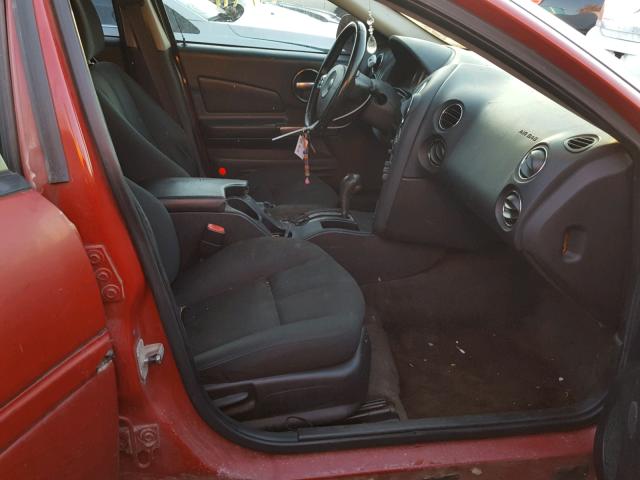 2G2WP552171164924 - 2007 PONTIAC GRAND PRIX RED photo 5