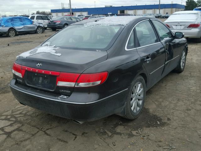 KMHFC4DF8AA484644 - 2010 HYUNDAI AZERA GLS SILVER photo 4