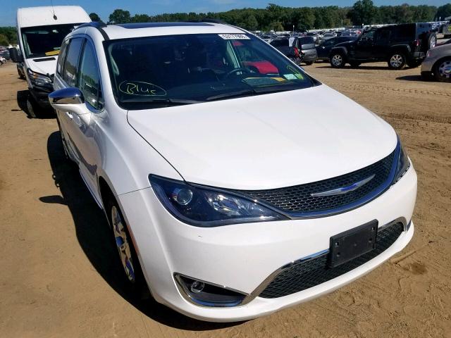 2C4RC1GG0JR314522 - 2018 CHRYSLER PACIFICA L WHITE photo 1