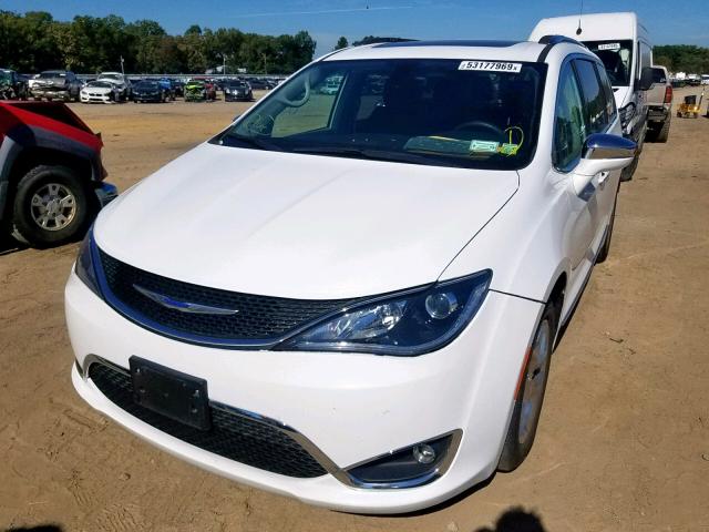 2C4RC1GG0JR314522 - 2018 CHRYSLER PACIFICA L WHITE photo 2