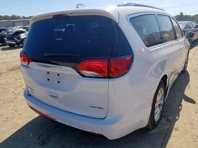 2C4RC1GG0JR314522 - 2018 CHRYSLER PACIFICA L WHITE photo 4