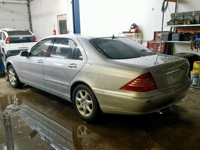 WDBNG84J56A464244 - 2006 MERCEDES-BENZ S 500 4MAT SILVER photo 3