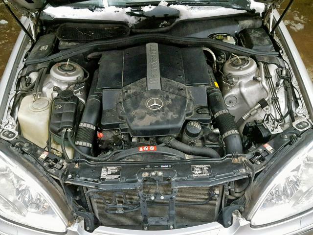 WDBNG84J56A464244 - 2006 MERCEDES-BENZ S 500 4MAT SILVER photo 7