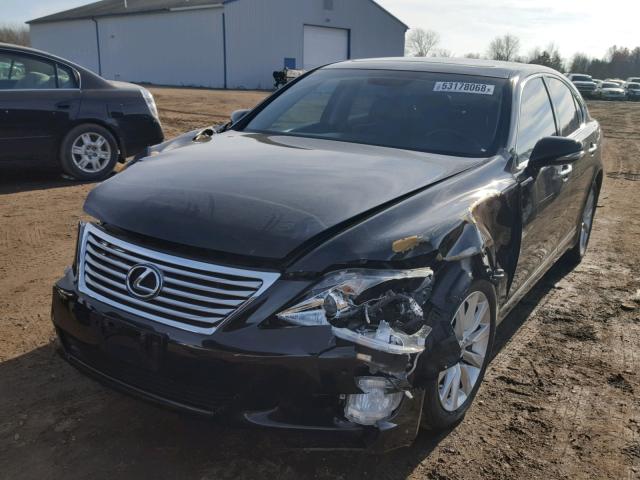 JTHCL5EF5C5015176 - 2012 LEXUS LS 460 BLACK photo 2