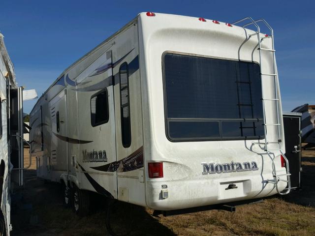 4YDF3402X84700605 - 2008 KEYSTONE MONTANA WHITE photo 3