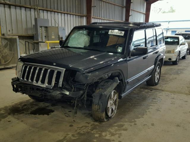 1J8HG48K57C565695 - 2007 JEEP COMMANDER BLUE photo 2