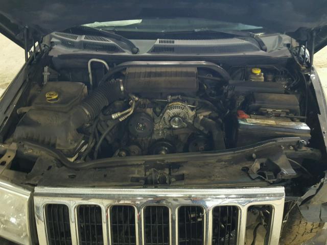 1J8HG48K57C565695 - 2007 JEEP COMMANDER BLUE photo 7