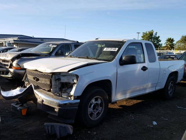 1GCCS399X88202268 - 2008 CHEVROLET COLORADO L WHITE photo 2