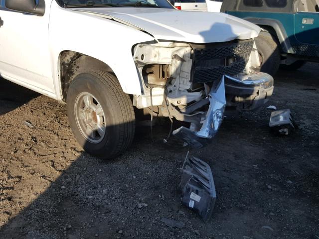 1GCCS399X88202268 - 2008 CHEVROLET COLORADO L WHITE photo 9