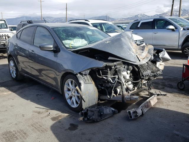 1C3CDFBA4DD152943 - 2013 DODGE DART SXT GRAY photo 1