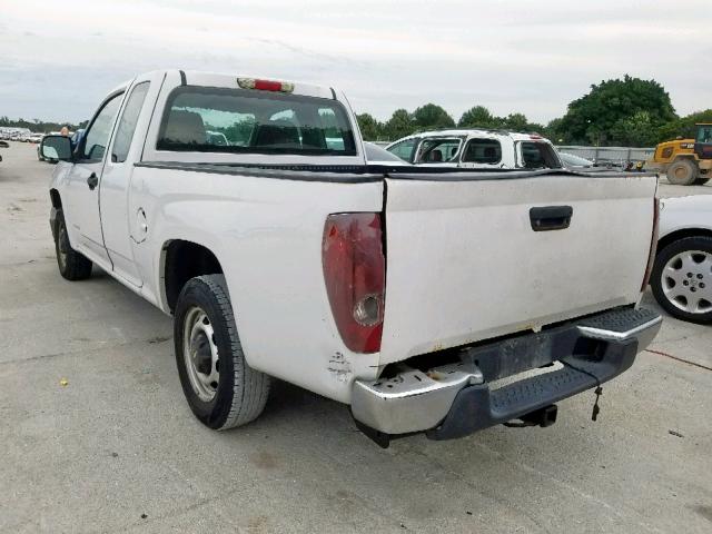 1GCCS198758214711 - 2005 CHEVROLET COLORADO WHITE photo 3