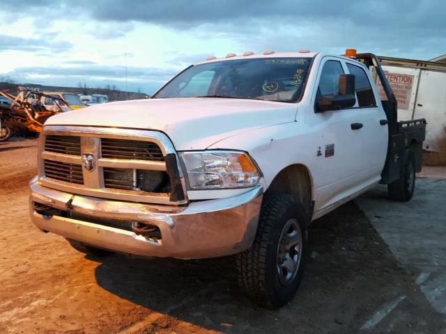 3C63D3GL7CG259014 - 2012 DODGE RAM 3500 S WHITE photo 2