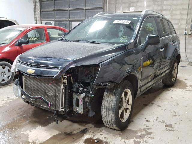 3GNFL4E5XCS617133 - 2012 CHEVROLET CAPTIVA SP BLACK photo 2