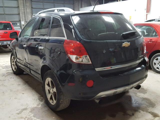 3GNFL4E5XCS617133 - 2012 CHEVROLET CAPTIVA SP BLACK photo 3