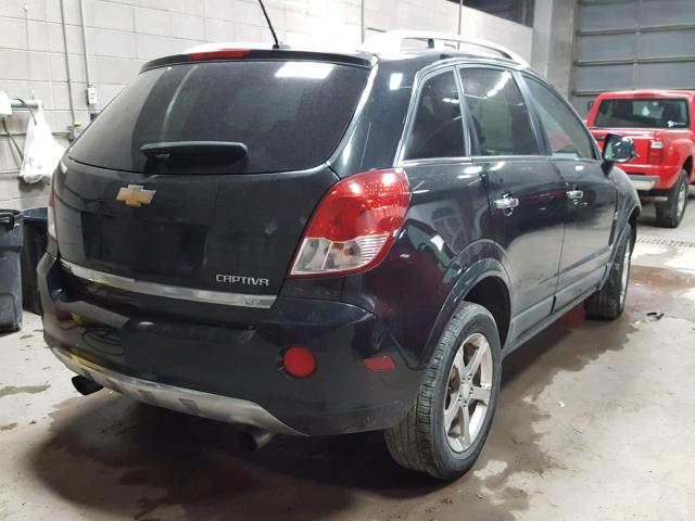 3GNFL4E5XCS617133 - 2012 CHEVROLET CAPTIVA SP BLACK photo 4