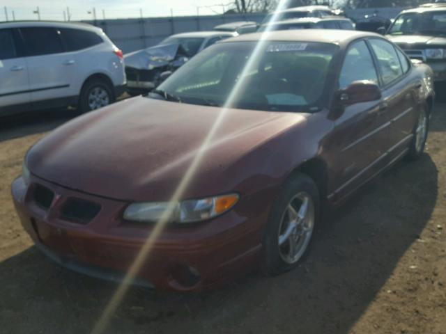 1G2WR52153F165521 - 2003 PONTIAC GRAND PRIX მუქწითელი ფოტო 2