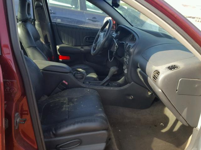 1G2WR52153F165521 - 2003 PONTIAC GRAND PRIX მუქწითელი ფოტო 5