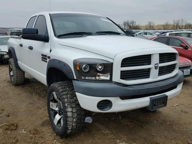 3D7KS28D98G228193 - 2008 DODGE RAM 2500 S WHITE photo 1