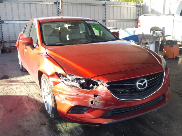 JM1GJ1V53F1195293 - 2015 MAZDA 6 TOURING RED photo 1