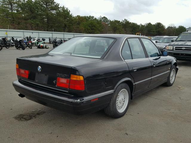WBAHD6327SGK84502 - 1995 BMW 525 I AUTO BLACK photo 4