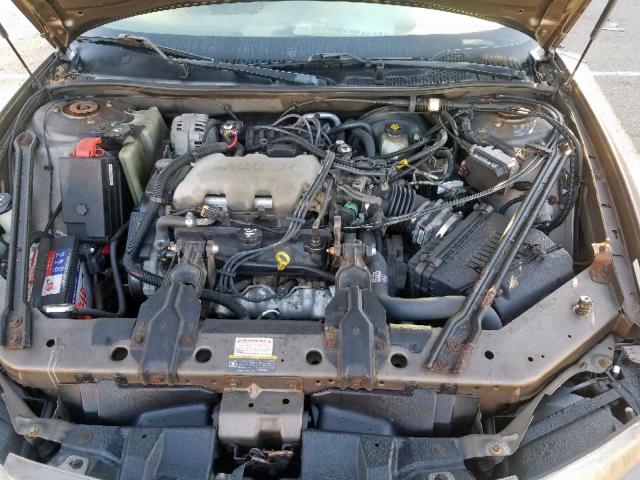 1G2WK52J92F270372 - 2002 PONTIAC GRAND PRIX TAN photo 7