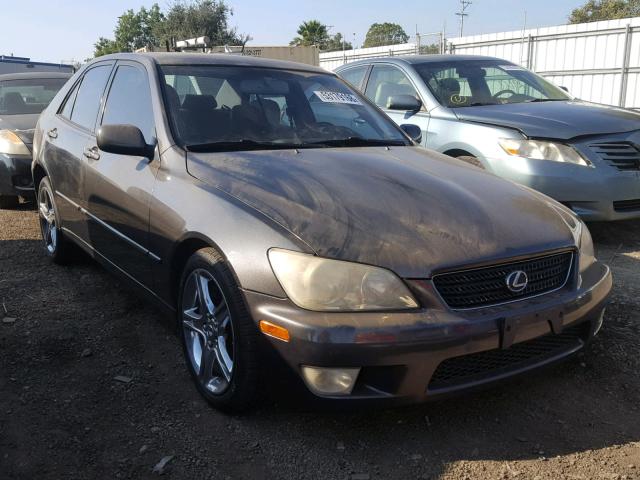 JTHBD192730074123 - 2003 LEXUS IS 300 GRAY photo 1