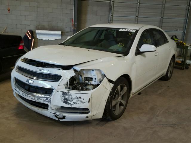 1G1ZC5E11BF194043 - 2011 CHEVROLET MALIBU 1LT WHITE photo 2