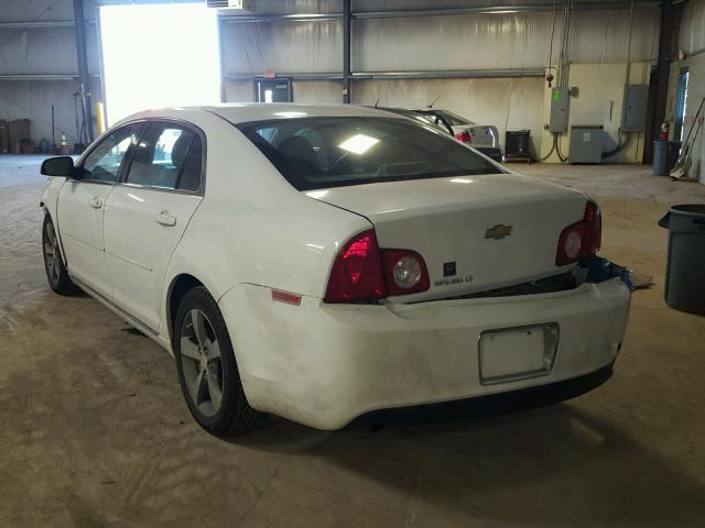 1G1ZC5E11BF194043 - 2011 CHEVROLET MALIBU 1LT WHITE photo 3