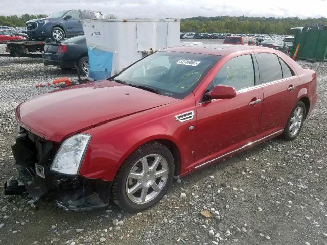 1G6DZ67A090173607 - 2009 CADILLAC STS RED photo 2