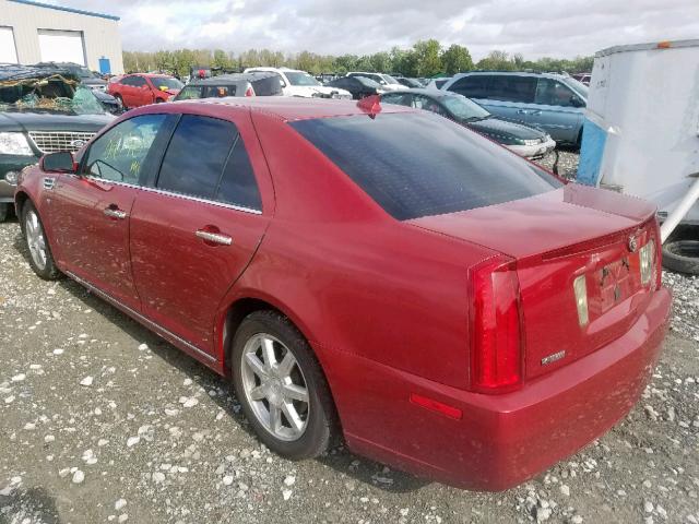 1G6DZ67A090173607 - 2009 CADILLAC STS RED photo 3