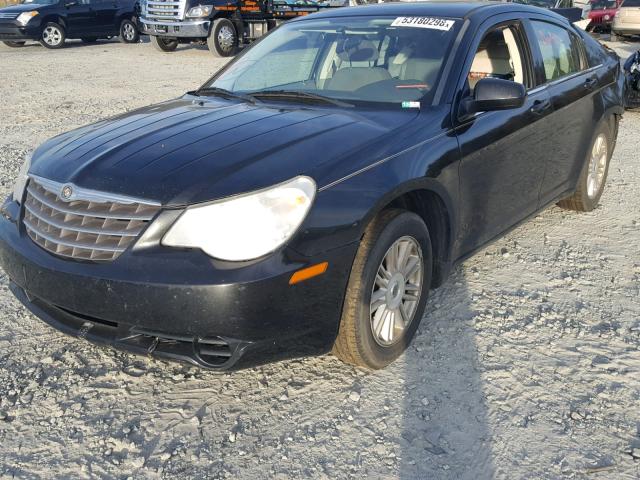 1C3LC56K47N563189 - 2007 CHRYSLER SEBRING TO BLACK photo 2