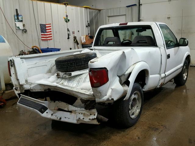 1GTCS1444TK522343 - 1996 GMC SONOMA WHITE photo 4