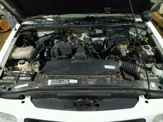 1GTCS1444TK522343 - 1996 GMC SONOMA WHITE photo 7